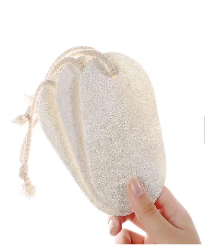 #1 Natural Loofah Bath Sponge - 6" Pure Body Exfoliation - ITEM CODE: 660457595513-0