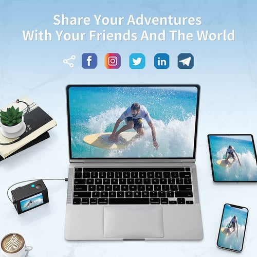 4K Waterproof Action Camera With WiFi Depzion
