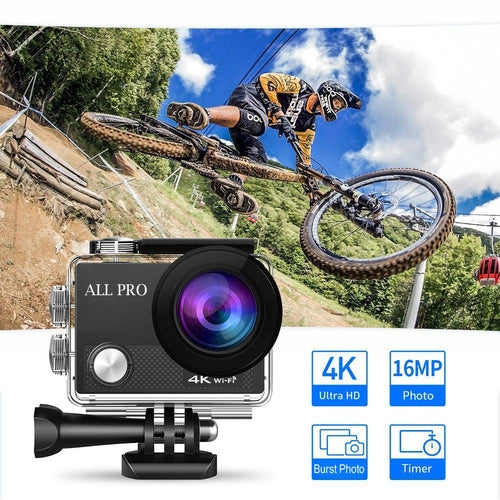 4K Waterproof Action Camera With WiFi Depzion