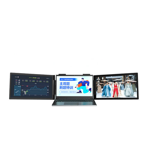 Left Right Dual Screen Portable Display 14 Inch 2560x1080 Depzion
