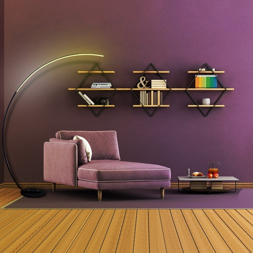 RGBW Modern Curve Floor Lamp | New Version Depzion