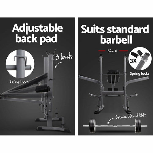 Everfit Multi Station Weight Bench For Bench Presses Depzion