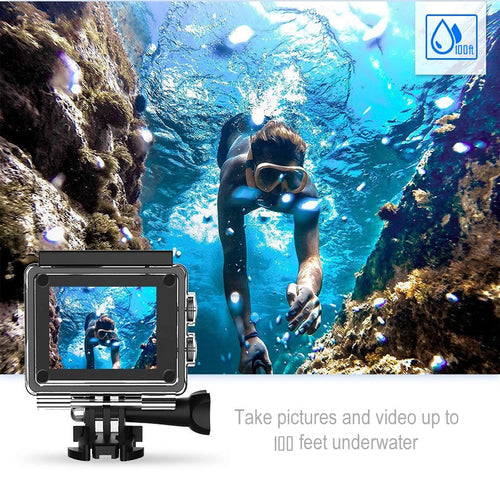 4K Waterproof Action Camera With WiFi Depzion