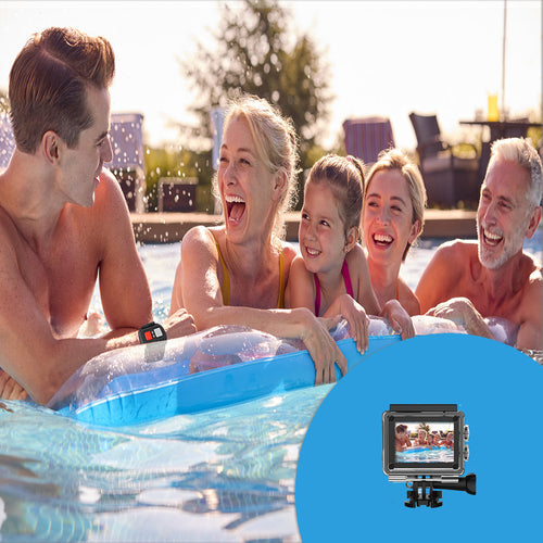 4K Waterproof Action Camera With WiFi Depzion