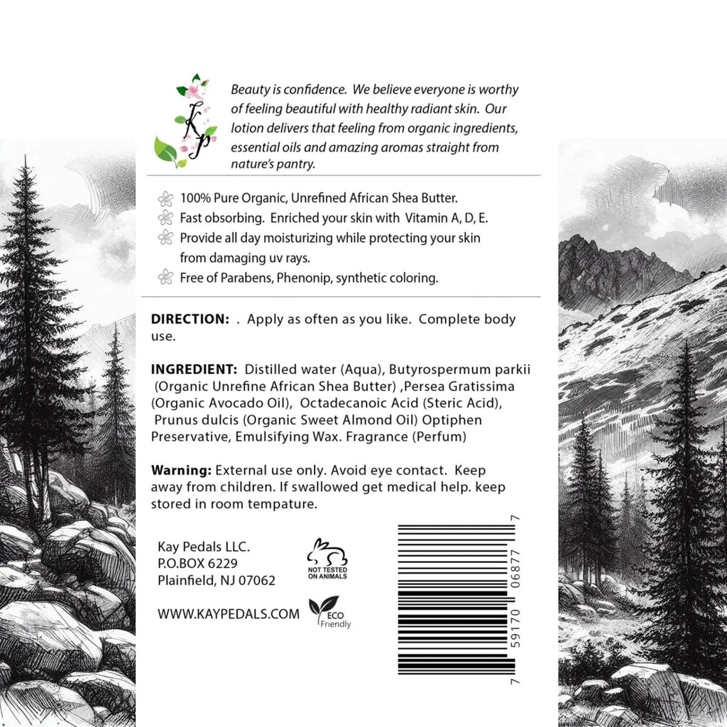 Timber Spring Body Lotion | Organic Body Cream | Shea Butter Lotion | Scented Lotion | Almond Body Lotion-2