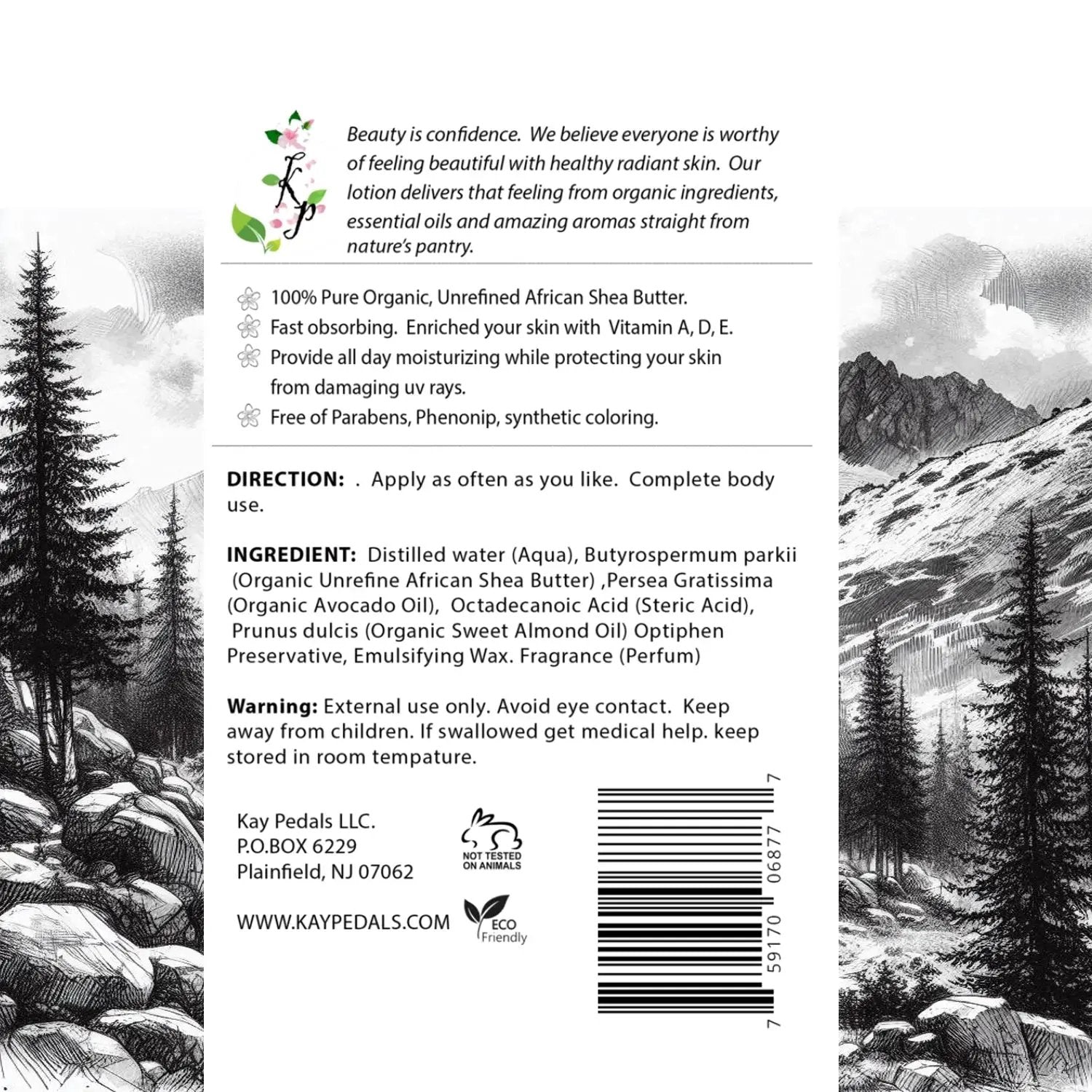Timber Spring Body Lotion | Organic Body Cream | Shea Butter Lotion | Scented Lotion | Almond Body Lotion-2