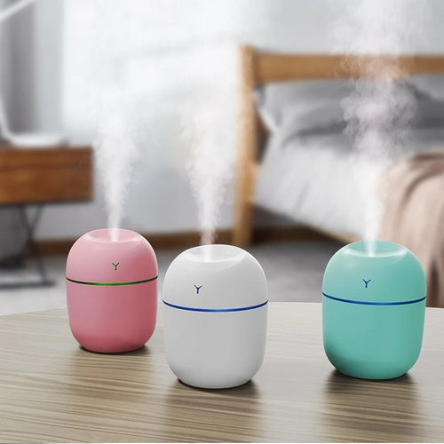 Portable Ultrasonic Humidifier USB Aroma Essential Oil Diffuser LED Depzion