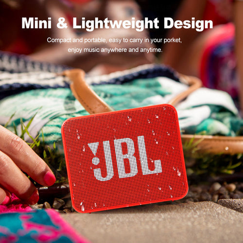JBL GO 2 Wireless Bluetooth Speaker IPX7 Waterproof With Mic Depzion