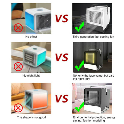 USB Mini Negative Ion Cool Fan Air Conditioner Depzion