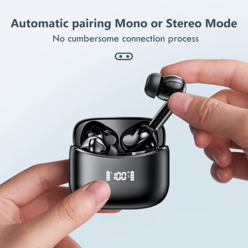 LED TWS Earbuds Bluetooth 5.0 Earphones for Huawei Iphone Depzion