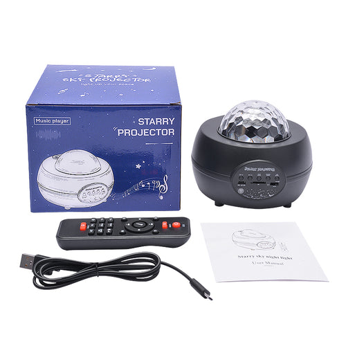 LED Night Light Starry Sky Projector with Bluetooth Wireless Speaker Depzion