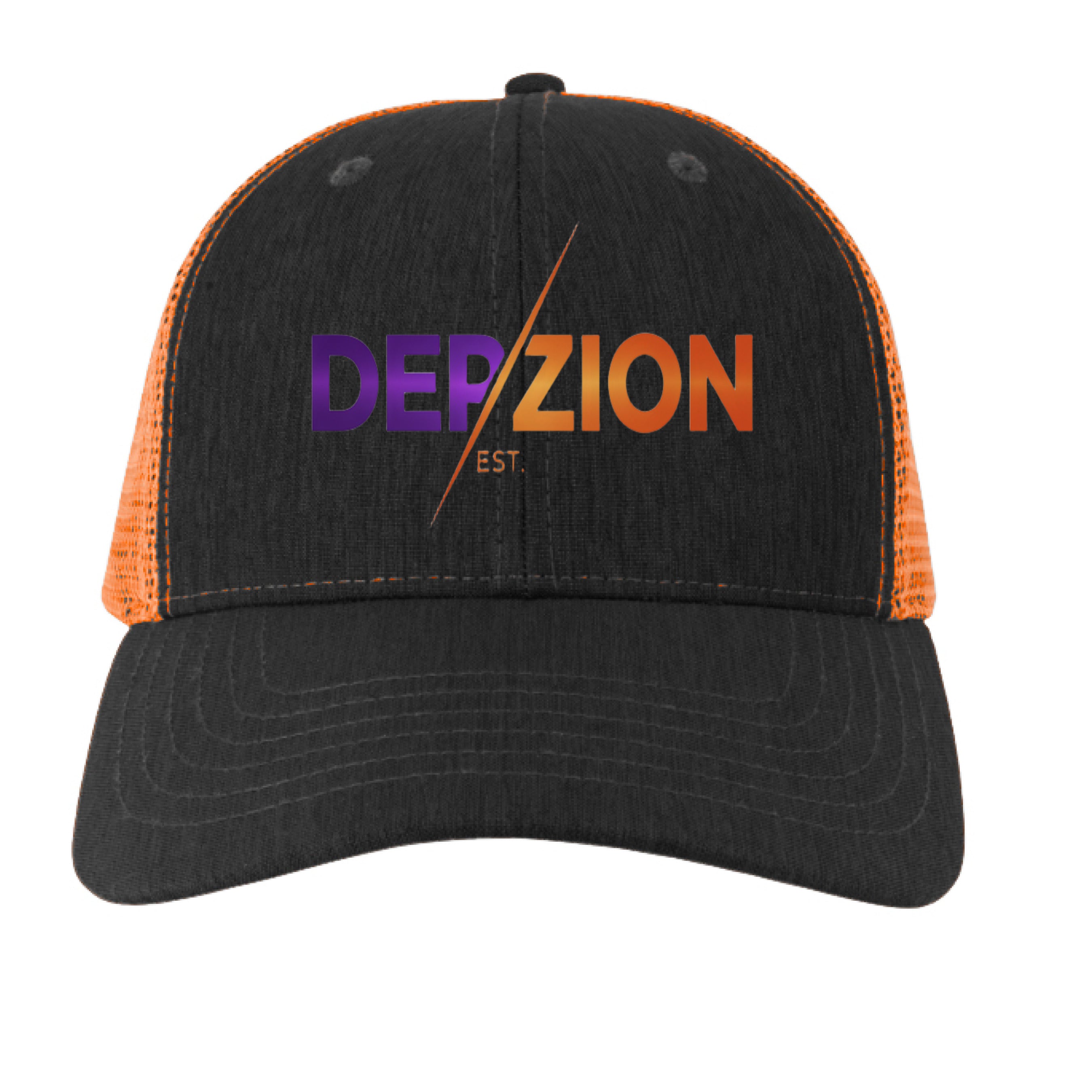 BLK/ NEON ORNGE - FRONT