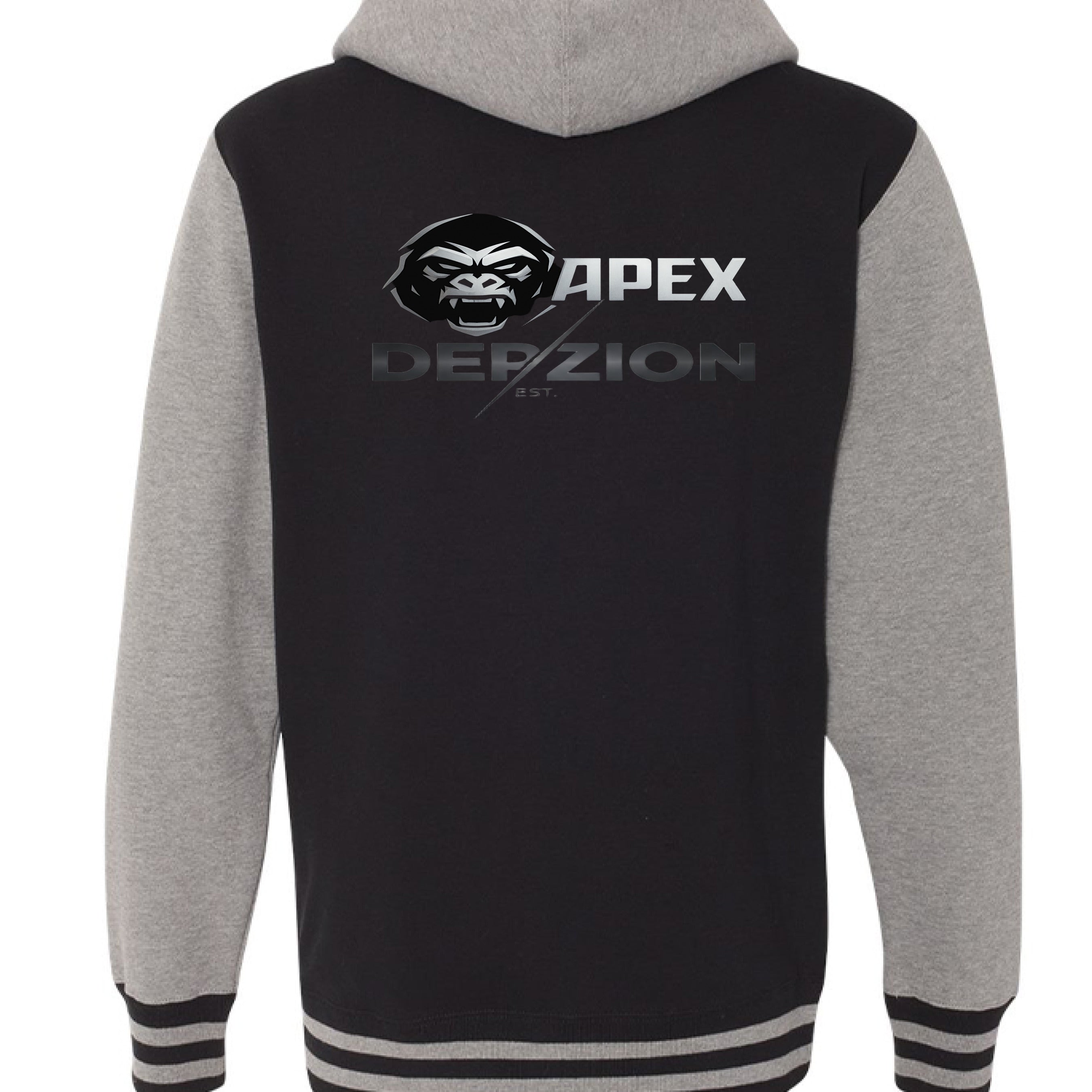 Black/ Gunmetal Heather - BACK