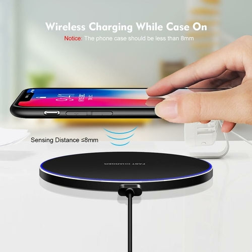 Dragon W9 30W Wireless Charging Pad IPhone 15 Series USB C Depzion