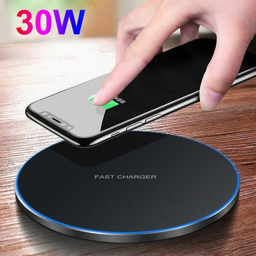 Dragon W9 30W Wireless Charging Pad IPhone 15 Series USB C Depzion
