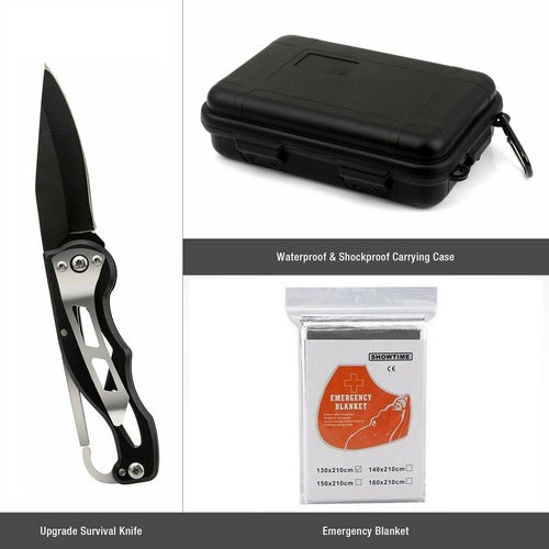 14 In 1 Outdoor Emergency Survival Kit Depzion